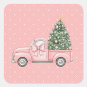 Christmas スクエアシール (正面)