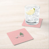 Christmas スクエアペーパーコースター (インサイチュ)