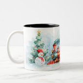  Christmas ツートーンマグカップ (左)