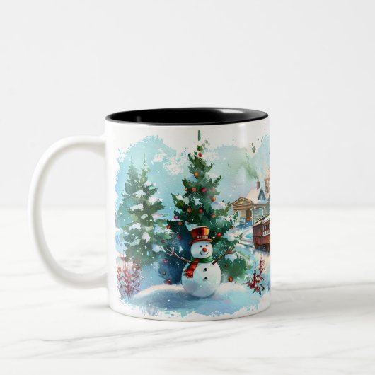  Christmas ツートーンマグカップ (左)