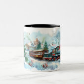  Christmas ツートーンマグカップ (中央)