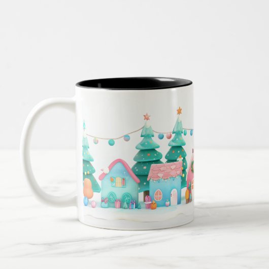 Christmas ツートーンマグカップ (左)