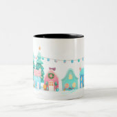  Christmas ツートーンマグカップ (中央)