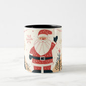  Christmas ツートーンマグカップ (中央)