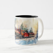  Christmas ツートーンマグカップ (正面右)