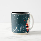  Christmas ツートーンマグカップ (正面右)