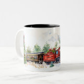  Christmas ツートーンマグカップ (正面左)