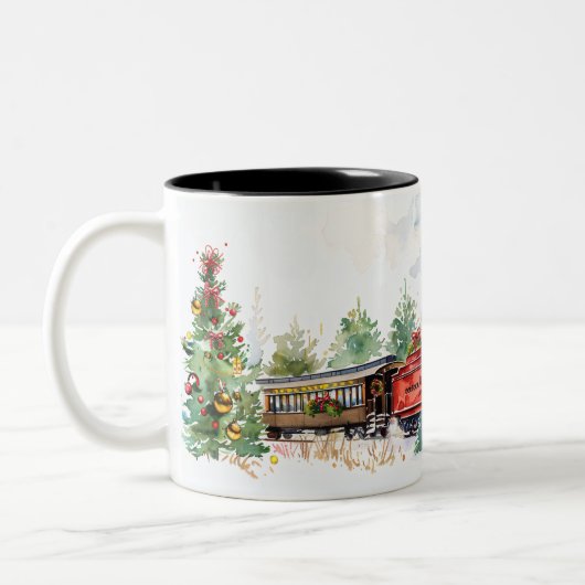  Christmas ツートーンマグカップ (左)