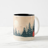  Christmas ツートーンマグカップ (正面右)