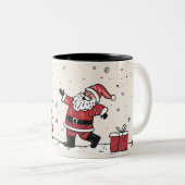  Christmas ツートーンマグカップ (正面右)