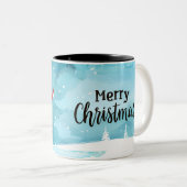 Christmas ツートーンマグカップ (正面右)