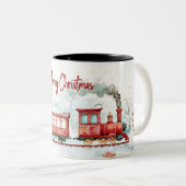  Christmas ツートーンマグカップ (正面右)