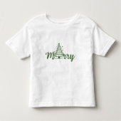 Christmas トドラーTシャツ (正面)