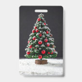 christmas バッジ (裏面)