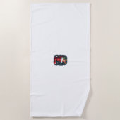 Christmas  ビーチタオル (正面)