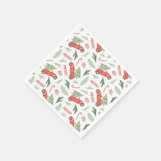 Christmas ペーパーナプキン スタンダードカクテルナプキン