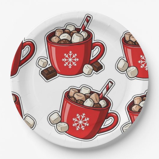 Christmas ペーパープレート (正面)