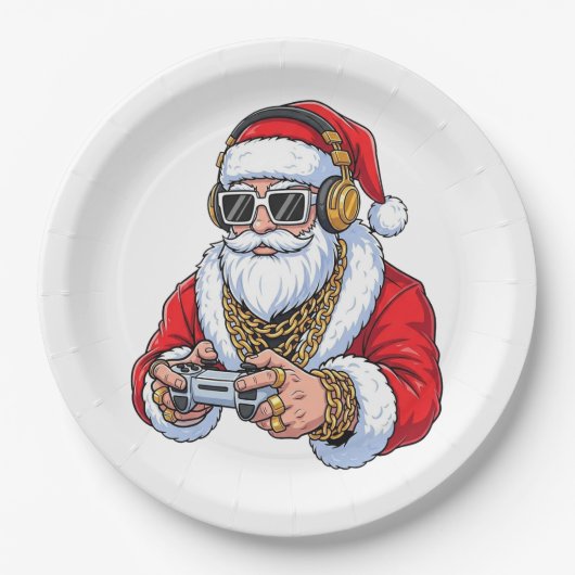 Christmas ペーパープレート (正面)