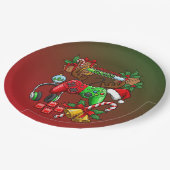 Christmas ペーパープレート (アングル)