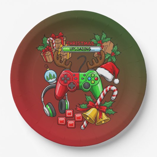 Christmas ペーパープレート (正面)
