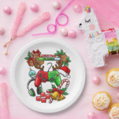 Christmas ペーパープレート (パーティー)