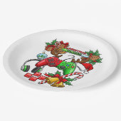 Christmas ペーパープレート (アングル)