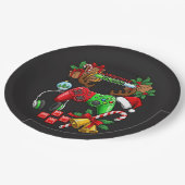 Christmas ペーパープレート (アングル)