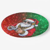 Christmas ペーパープレート (アングル)