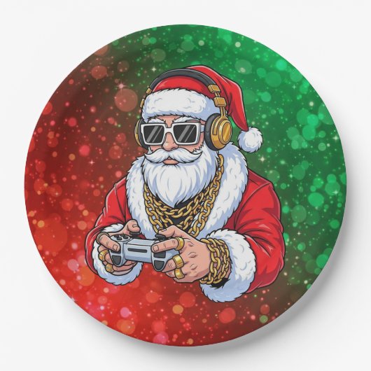 Christmas ペーパープレート (正面)