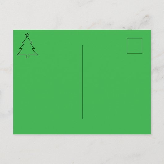 Christmas ポストカード (裏面)