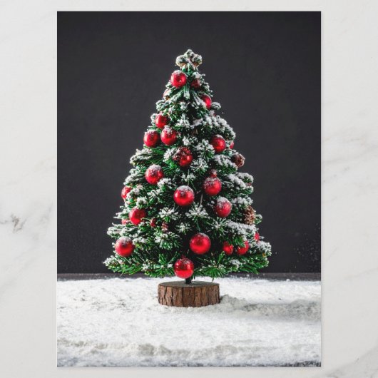 christmas メニュー (裏面)