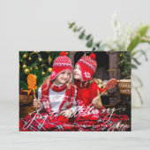 Christmas モダン Jingleの写真 シーズンカード (スタンド正面)