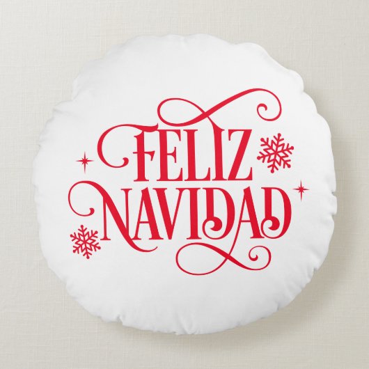 Christmas  ラウンドクッション (正面)