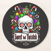 Christmas ラウンドペーパーコースター (正面)