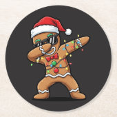 Christmas ラウンドペーパーコースター (正面)