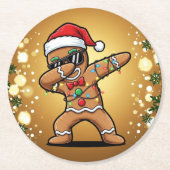 Christmas ラウンドペーパーコースター (正面)