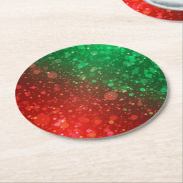 Christmas ラウンドペーパーコースター