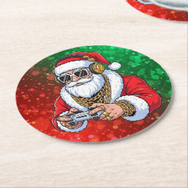 Christmas ラウンドペーパーコースター