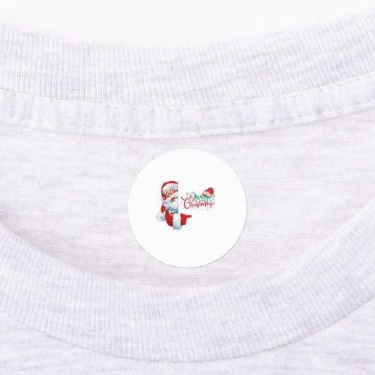 christmas ラベル (貼付)