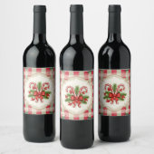 Christmas  ワインラベル (ボトル)