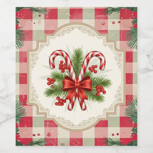 Christmas  ワインラベル (シングルラベル)