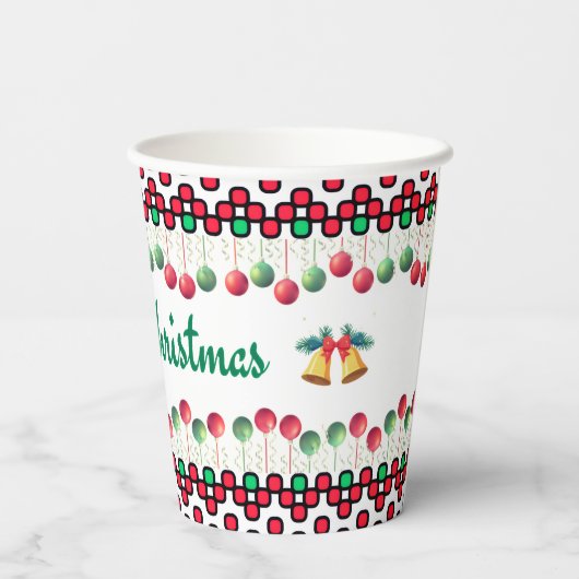 Christmas  紙コップ (裏面)