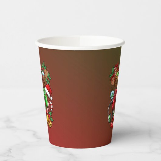 Christmas 紙コップ (左)