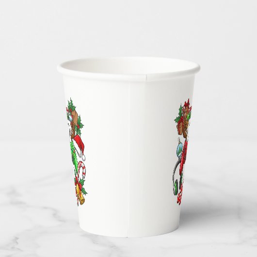 Christmas 紙コップ (右)