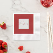 christmas 縁ありカクテルナプキン (インサイチュ)