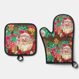 christmas 鍋つかみ&鍋敷きセット