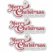 Christmas 11 シール (正面)