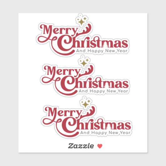 Christmas 11 シール (シート)