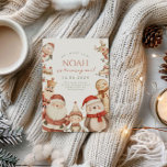 Christmas 1st Birthday招待状for Boys Winter 招待状<br><div class="desc">クリスマスの応援がクリスマスの誕生日パーティーのテンプレートコレクションで誕生日の興奮を満たす魔法お洒落の世界にステップイン！子供向けに完璧にデザインされたこの魅力的なコレクションは、クリスマスのフェスティバル精神と誕生祝いの喜びを楽しく想像力に満ちた方法で結び付ける。クリスマスバースデーお洒落タパーティーのコレクションの各テンプレートは、ダウンロードとプリントの簡単であり、風を計画するパーティーを作る。クリスマス魔法と誕生日おもしろいの楽しいブレンドで、あなたの子供の想像力を高騰させ、忘れられない思い出を作成しよう！</div>