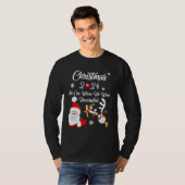 Christmas 2021 The One Where We Were Vaccinated Tシャツ (正面フル)